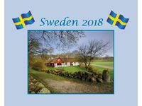Väggkalender Sweden med kuvert - 1730