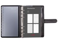 Planner konstläder Svart - 4521