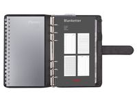 Planner skinn Svart - 4524