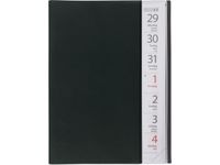 Stor Veckokalender plast Svart - 1106