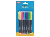 Överstrykningspenna STAPLES 6 färg 6/FP
