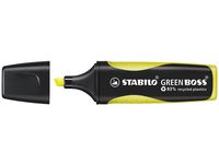 Överstrykningspenna Green BOSS gul