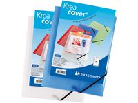 Aktmapp EXACOMPTA 3-klaff transparent