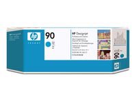 Skrivhuvud/Rengörare HP C5055A 90 Cyan