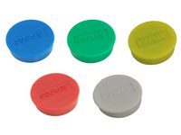 Magnetknappar STAPLES 25mm sort.10/FP