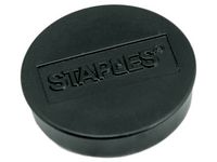 Magnetknappar STAPLES 10mm svart 10/FP