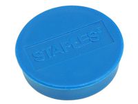 Magnetknappar STAPLES 35mm blå 10/FP