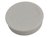 Magnetknappar STAPLES 35mm vit 10/FP