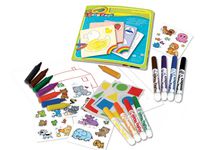 Målar och stickers Kit CRAYOLA 28/fp