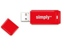 USB-Minne SIMPLY USB 2.0 16GB Cap