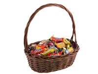 Korg med inslaget godis 1500g