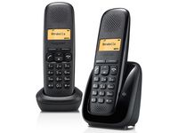 Telefon GIGASET A150 Duo Svart