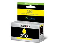 Bläckpatron LEXMARK 14L0088E gul