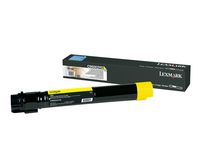 Toner LEXMARK C950X2YG gul