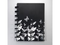 M by Staples Anteckningsbok ARC PP A5 butterfly (block om 60 blad)