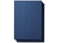 Kartongomslag STAPLES A4 blå 100/FP