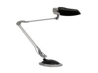 Lampa Pluto LED silver/svart