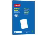 Etikett STAPLES 210x148mm 200/FP