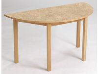 Tapiflex halvrund 60x120cm h.70cm beige