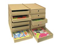 Arkivbox STAPLES Maxi natur 10/FP