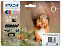 Bläckpatron EPSON T378 C13T37984010 6/F