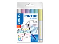 Märkpenna PILOT Pintor F 6 fär Past Mix