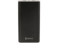 PowerBank KÖNIG 20000 mAh USB Svart
