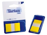 Index TARTAN 50 flikar 25x43mm gul