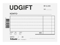 Utgiftsblankett ESSELTE A6 blå
