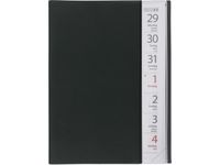 Stor Veckokalender, svart plast -1106