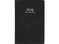 Lilla Agendan, svart konstläder- 1128