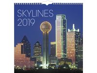 Väggkalender Skylines - 1795
