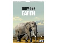 Väggkalender Only one earth-1791