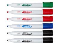 Whiteboardpenna STAPLES sned 6-set