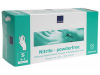 Handske nitril pud./accfri vit S 150/FP