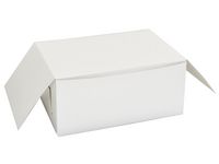 Bakelsekartong 18x13x8cm Vit 500/FP
