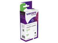 Bläckpatron WECARE EPSON T051/T019 Svart