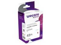 Bläckpatron WECARE LEXMARK 43XL Färg