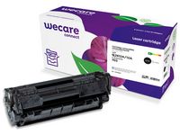 Toner WECARE HP Q2612X Svart
