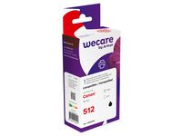 Bläckpatron WECARE CANON PG-512 Svart