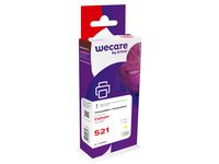 Bläckpatron WECARE CANON CLI-521 Gul
