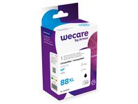 Bläckpatron WECARE HP 88XL Svart
