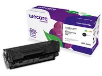 Toner WECARE HP Q2612A Svart
