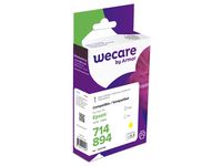 Bläckpatron WECARE EPSON T0714/T0894 Gul