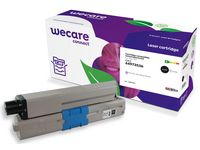 Toner WECARE OKI 44973536 Svart