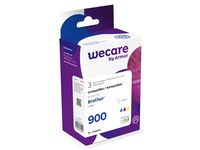 Bläckpatron WECARE BROTHER LC900 CMY