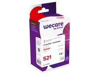 Bläckpatron WECARE CANON CLI-521 CMY