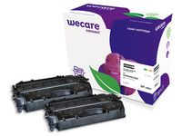 Toner WECARE HP CE505X Svart 2/FP