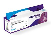 Bläckpatron WECARE HP 970XL Svart
