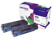 Toner WECARE HP CE285A Svart 2/FP